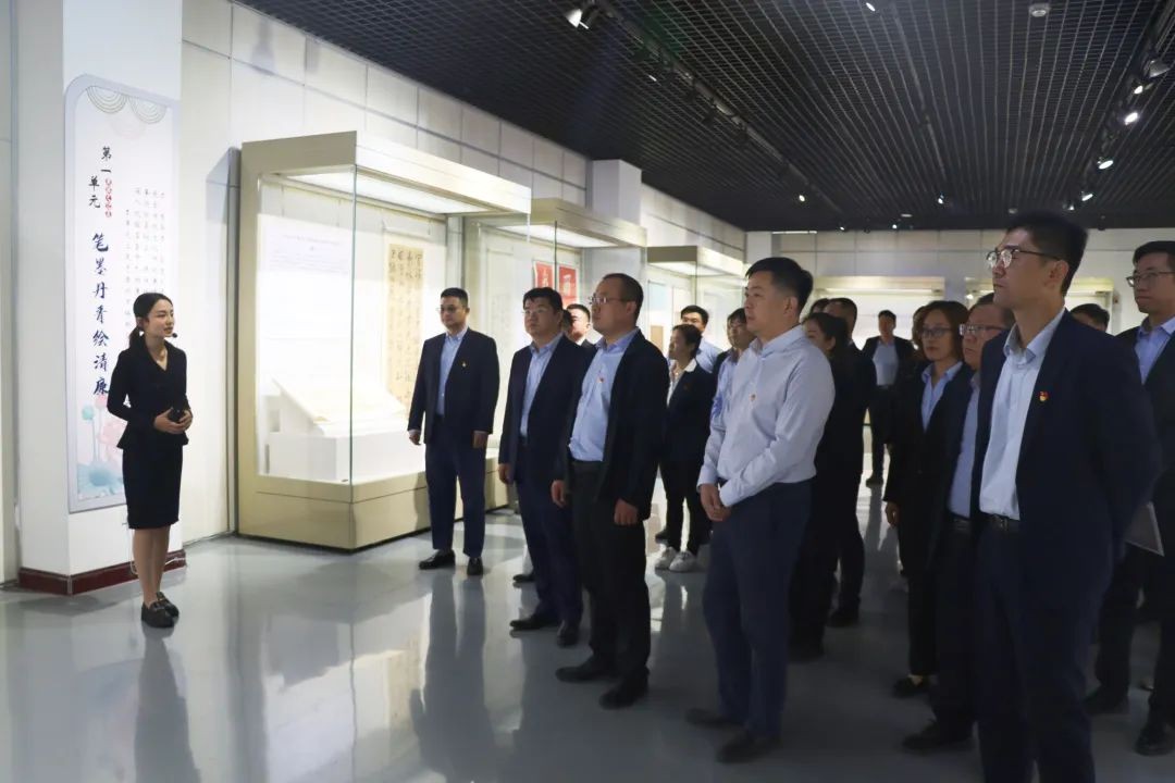 【清廉德達】醫養健康集團組織黨員干部參觀廉潔文化主題展活動